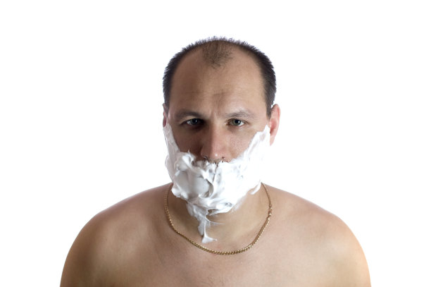 剃须。图片下载