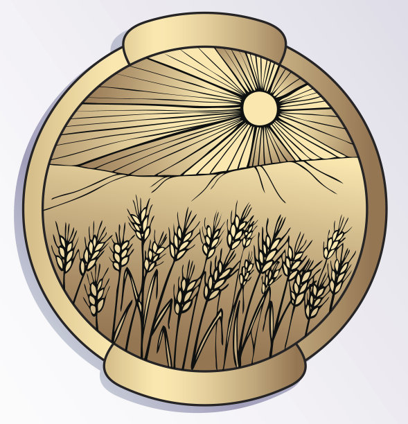 金色的标签图片下载