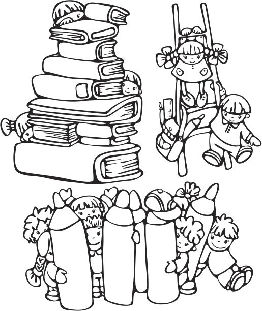 有趣的孩子。图片下载