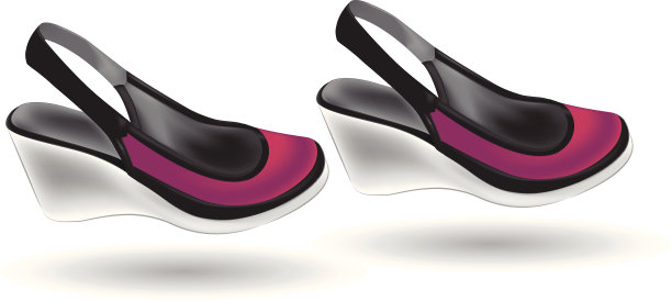 时装鞋插图图片下载