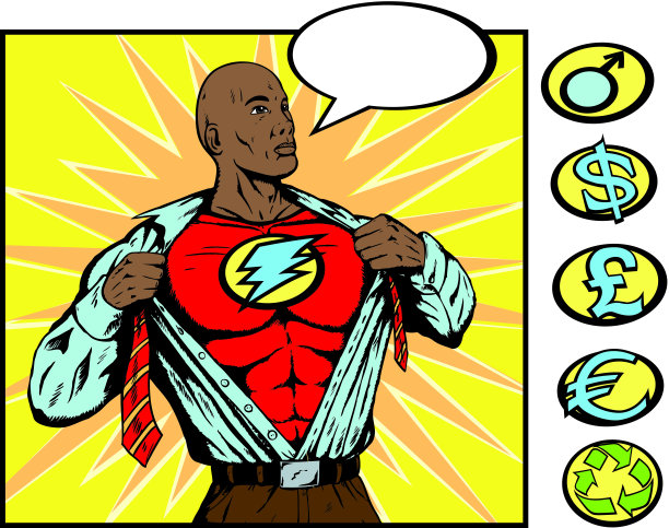 超级英雄素材图片