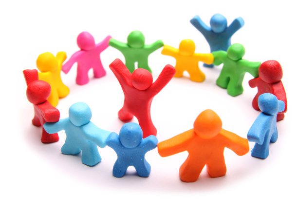 五颜六色的橡皮泥团玩图片下载