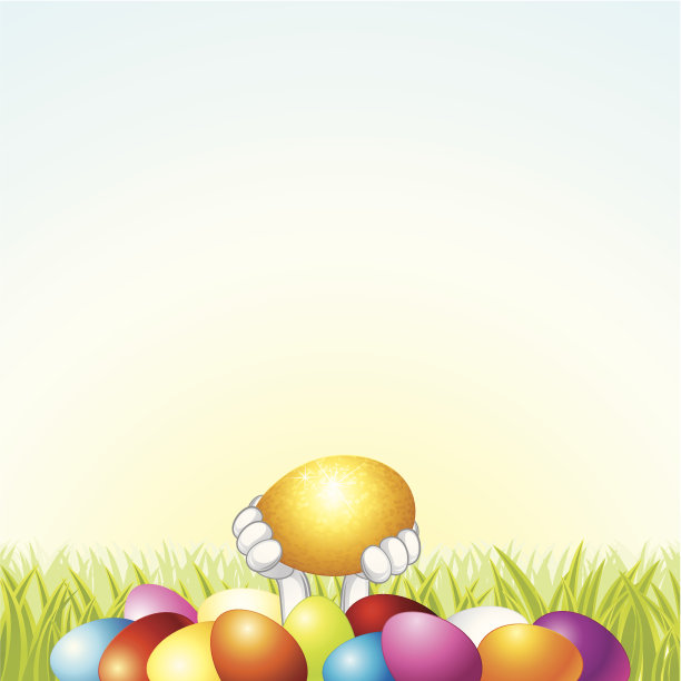 复活节卡片图片下载