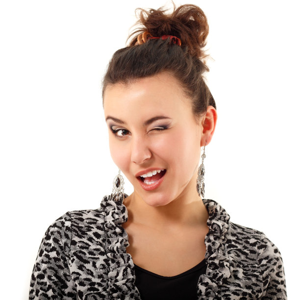 女人卖弄风情，孤芳自赏，白白的图片下载