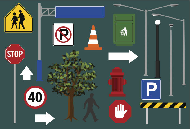 城市元素图片下载