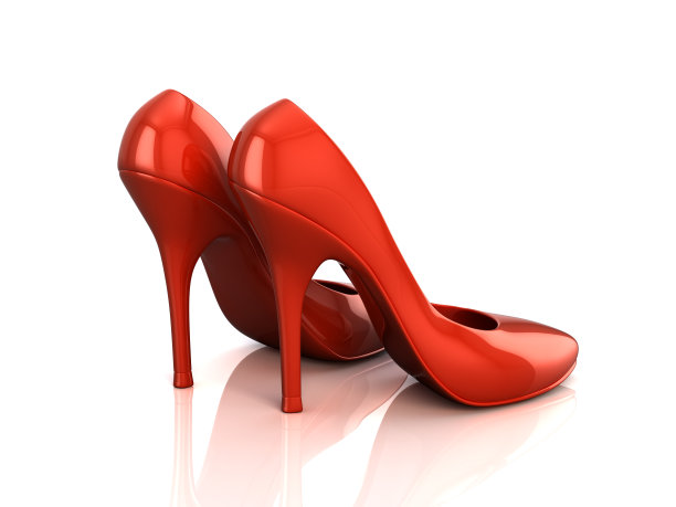 红色高跟鞋图片下载