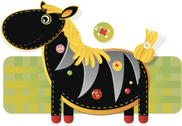 贴花'Zebra”。图片下载