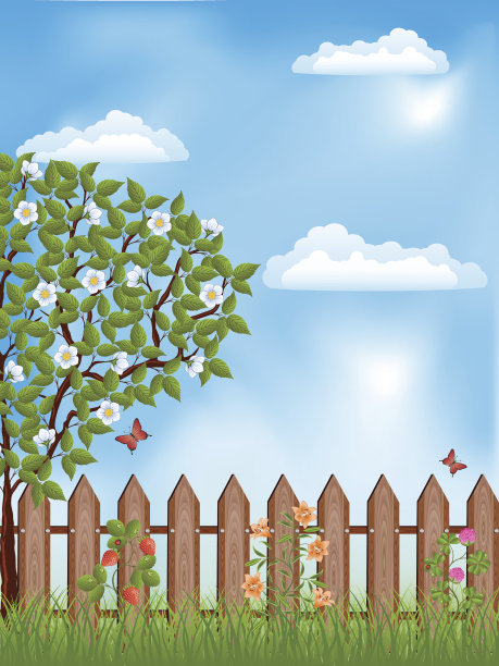 自然景观配一棵树图片下载