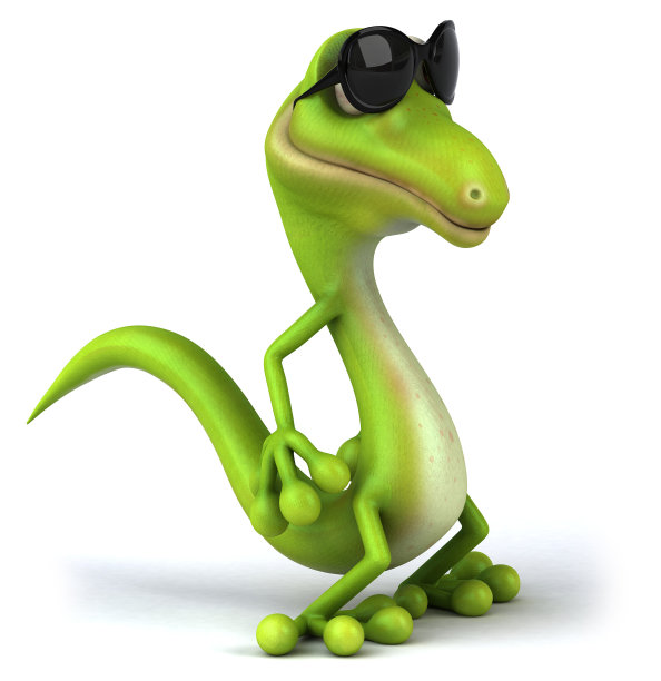 绿色的蜥蜴图片下载