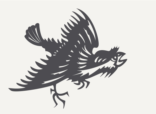 愤怒的麻雀。图片下载