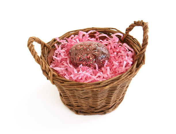 复活节彩蛋篮子图片下载