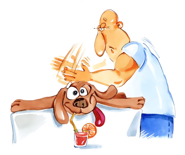 狗按摩图片下载