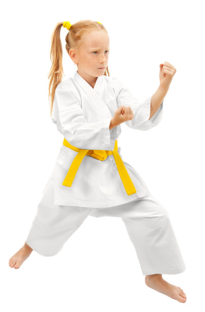 武术的女孩图片下载