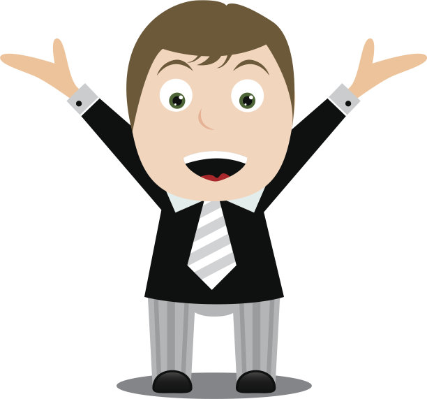 快乐的商人图片下载