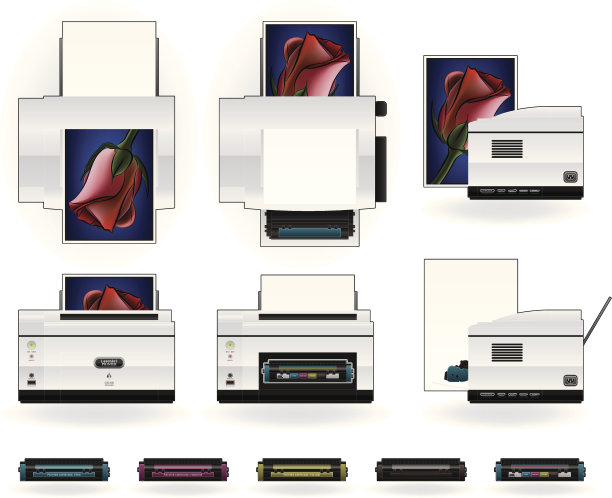 激光打印机的打印机图片下载