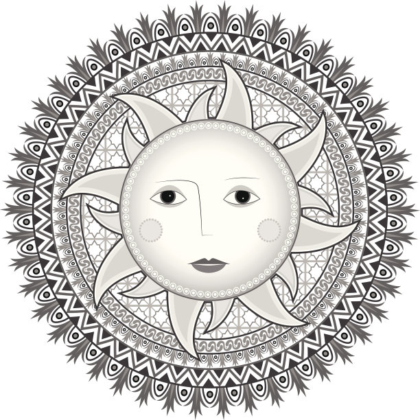 俄式太阳图片下载