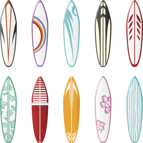 冲浪板的设计图片下载