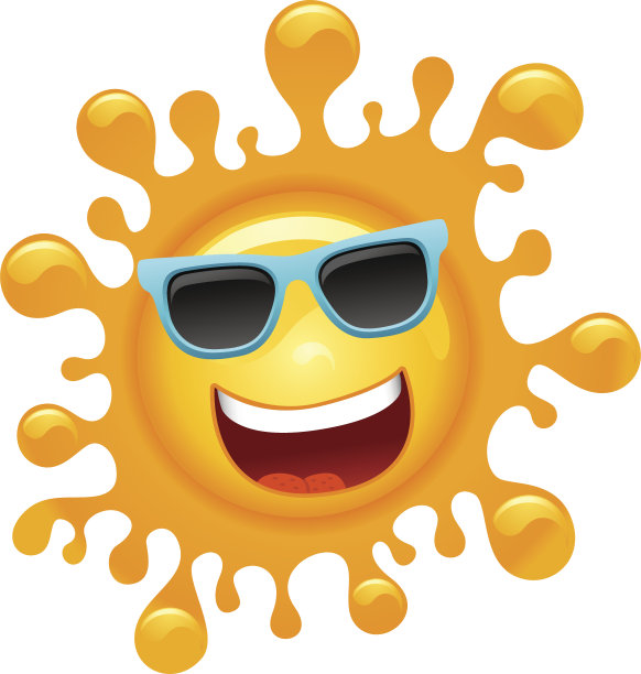 卡通的太阳图片下载