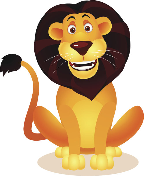 狮子卡通图片下载
