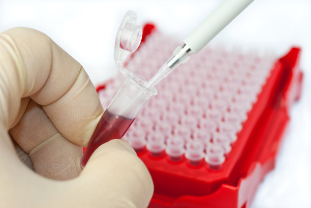 分子实验室工作图片下载