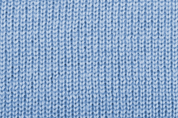 蓝色羊毛编织背景图片下载