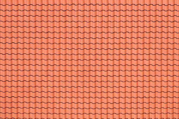 一个红色图案的屋顶作为背景图片下载