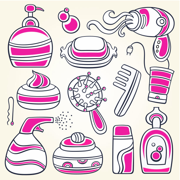 个人卫生用品的载体。图片下载