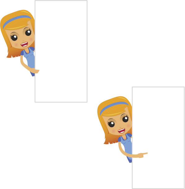 一套滑稽的卡通主妇图片下载