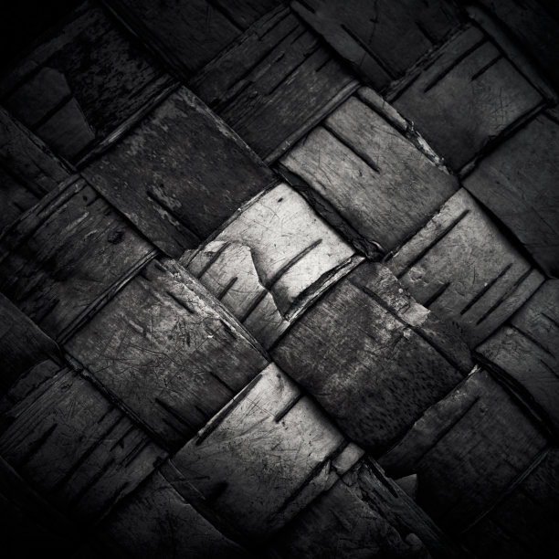 织桦树皮的纹理。图片下载