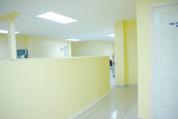 空荡荡的现代办公室图片下载