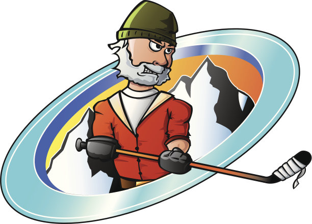 曲棍球伐木工人的球员图片下载