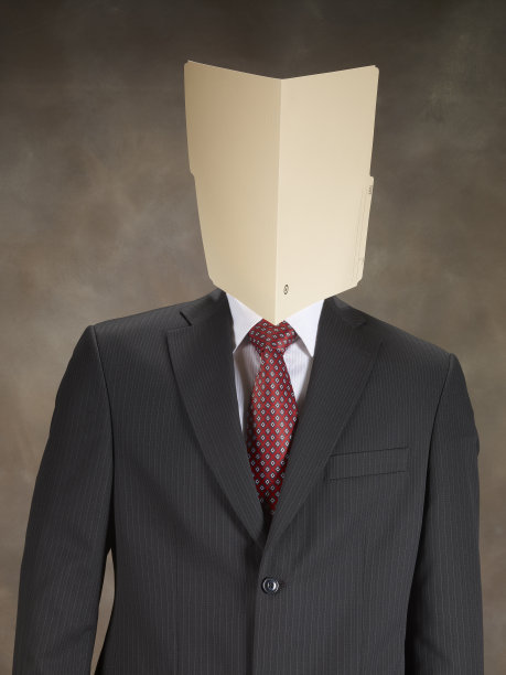 文件背后的商人图片下载