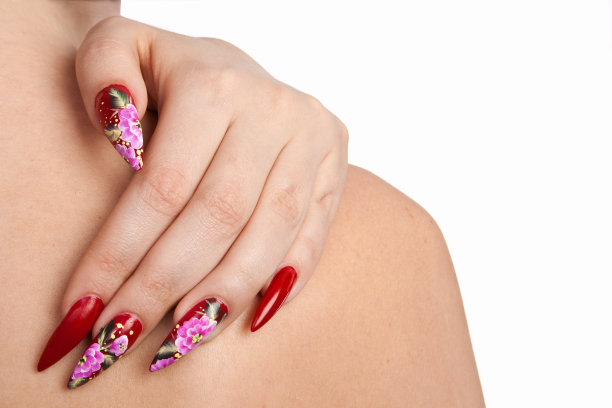 美丽的指甲图片下载