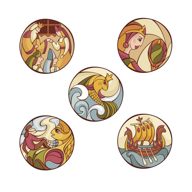 不同的童话人物图片下载