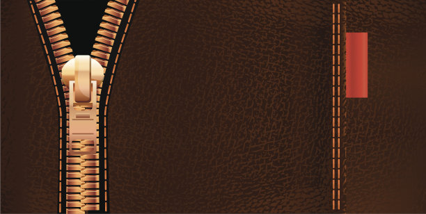 皮革和拉链图片下载