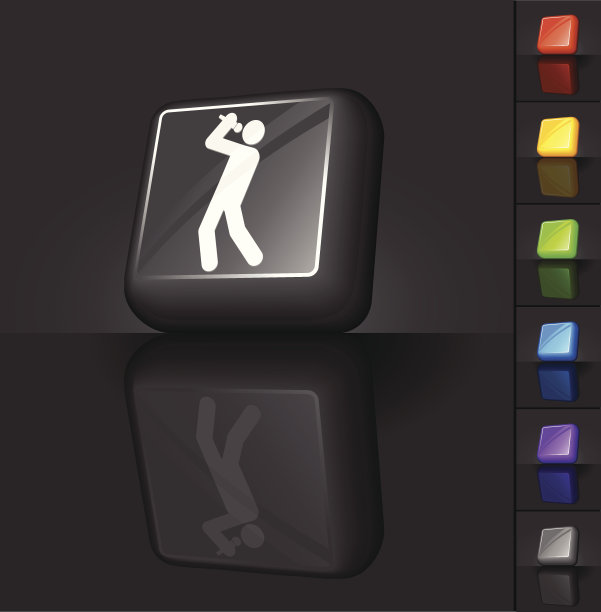 歌手3D按键设计图片下载