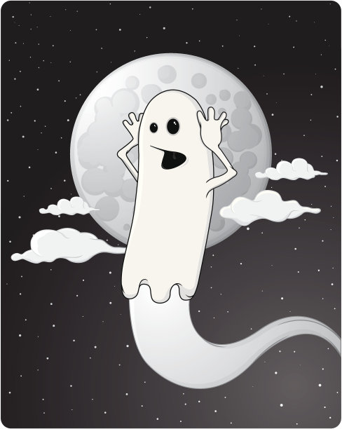 害怕鬼!图片下载