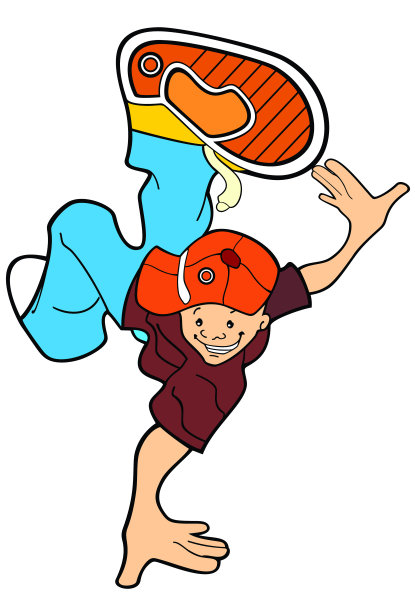 街舞男跳舞图片下载