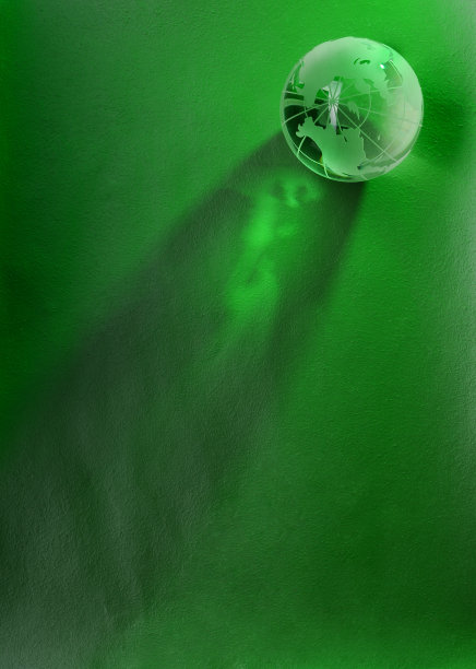 全球绿色背景图片下载