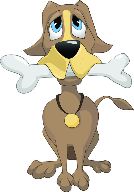 卡通人物的狗图片下载