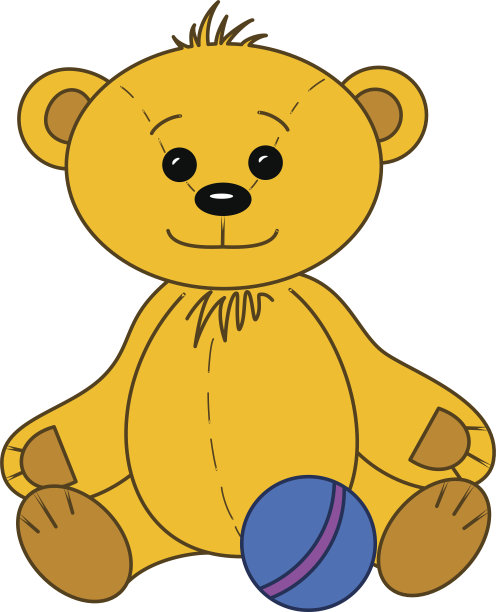 球玩具熊图片下载