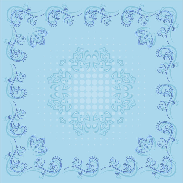 抽象的花朵背景图片下载