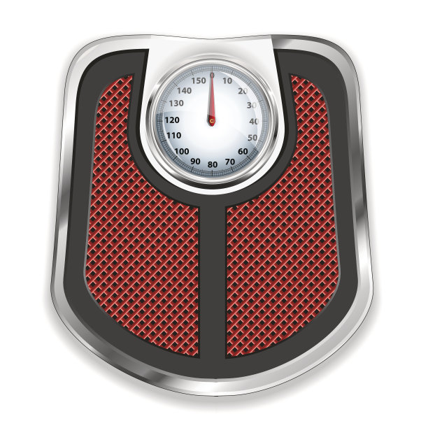 体重秤。矢量插图。图片下载