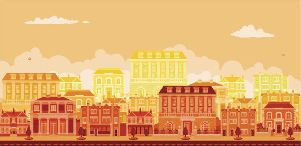 都市插画素材ID：102737224