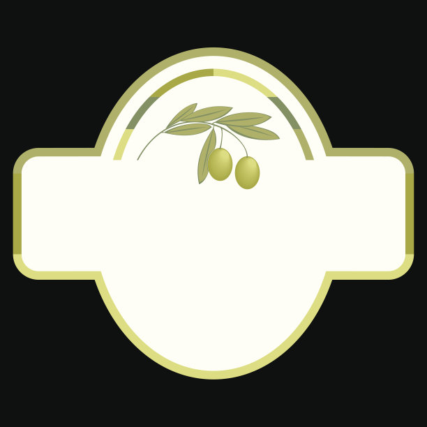 橄榄油的标签图片下载