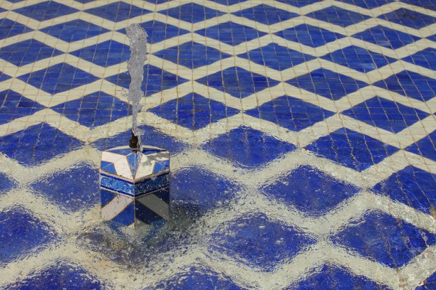 蓝色飞溅垫图片下载