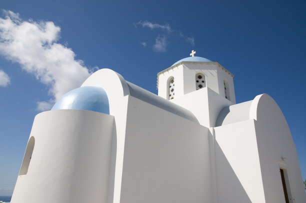 典型的希腊教会图片下载