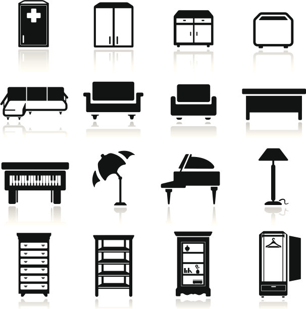 图标组合经典家具图片下载