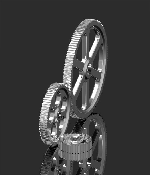 三个齿轮图片下载