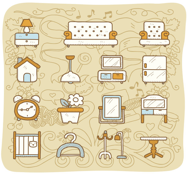 家具图标设置|摩卡系列图片下载